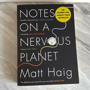 Notes on a nervous planet by Matt Haig book